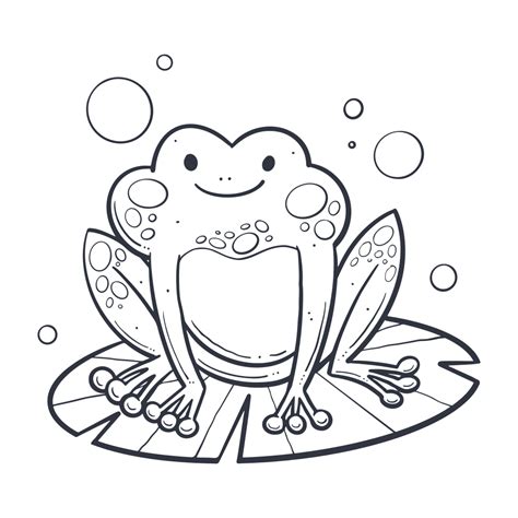 Раскраски лягушки - 30+ изображений для печати - Kids Drawing Hub