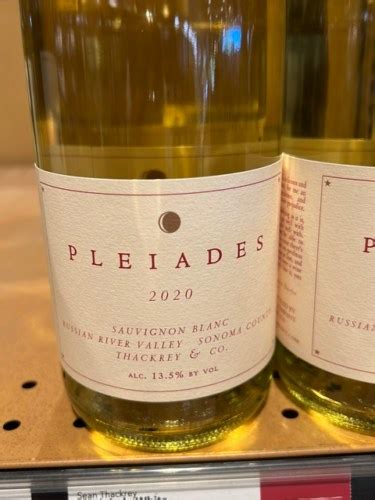 Sean Thackrey Pleiades Sauvignon Blanc Vivino US