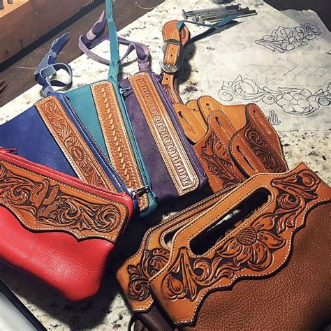 Pin On Leather Working In 2024 Tooled Leather Wallet Leather Clutch