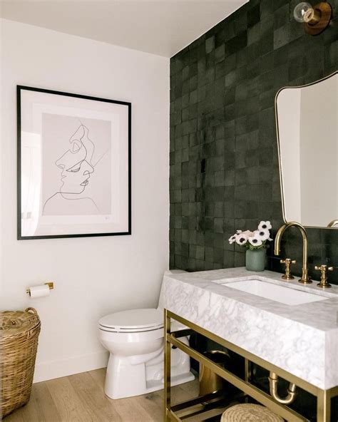 Pin By Caroline Nyambura On Inspiration Green Tile Bathroom Vanity