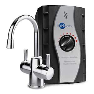 InSinkErator Indulge Contemporary Series 2 Handle 8 4 In Faucet For Instant Hot Cold Water