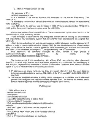 Internet Protocol Pdf