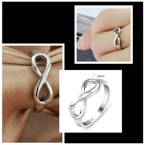 Infinity Promise Ring- Eternity Ring Sterling Silver – SurewayDM