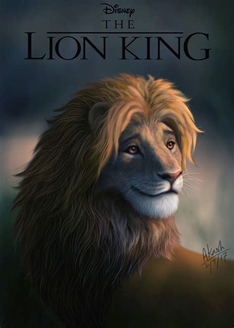 Lion King - My Style, Abhishek Karmakar on ArtStation at https://www ...