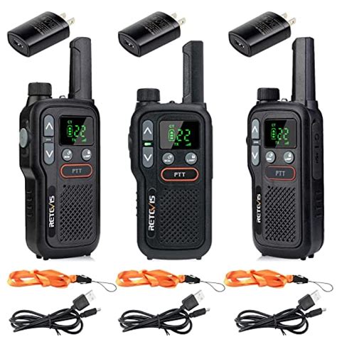 Retevis RB18 Walkie Talkies Recargable Radio Bidireccional Recar