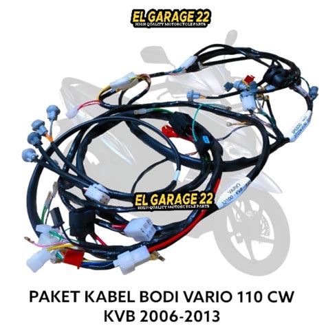 Jual Paket Fullset Kabel Bodi Honda Vario 110 Karbu Vario CW 2006 2013