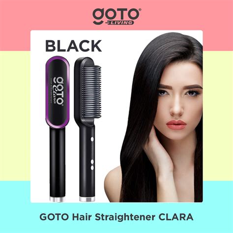 Jual Goto Clara Catokan Rambut Catok Sisir Pelurus Hair Straightener