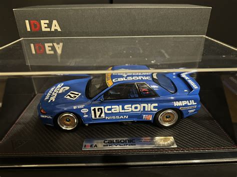 【目立った傷や汚れなし】 絶版品 118 Make Up Idea Calsonic Skyline 12 R32 Gt R 1990