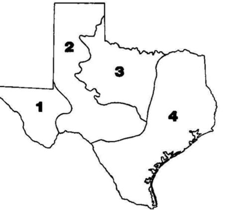 4 regions of Texas Flashcards | Quizlet