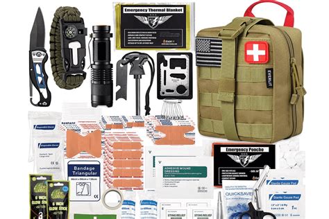 Everlit Pieces Survival First Aid Kit Review Semper Prep