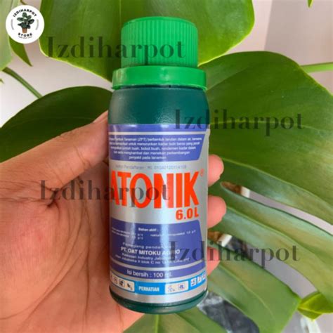 Jual PUPUK CAIR ATONIK 6 0L ZPT ZAT PENGATUR TUMBUH 100 ML KEMASAN