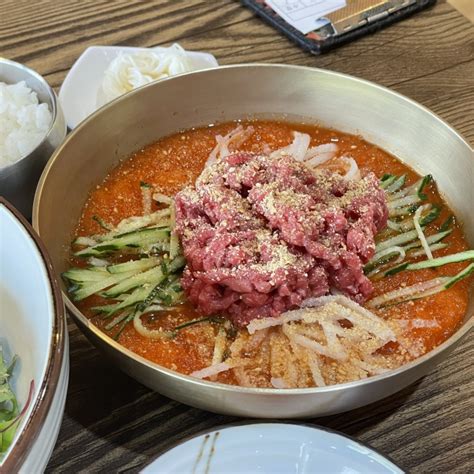 경북경주 맛집이라는 함양집 가려다 ‘하누가물애 한우물회와 육회비빔밥 클리어 네이버 블로그