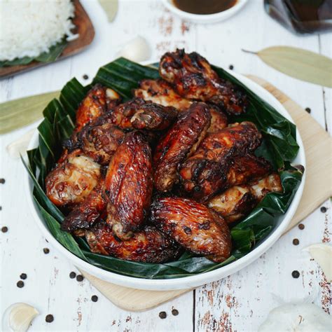 Filipino Style Air Fryer Adobo Chicken Wings Surprisingly Delicious