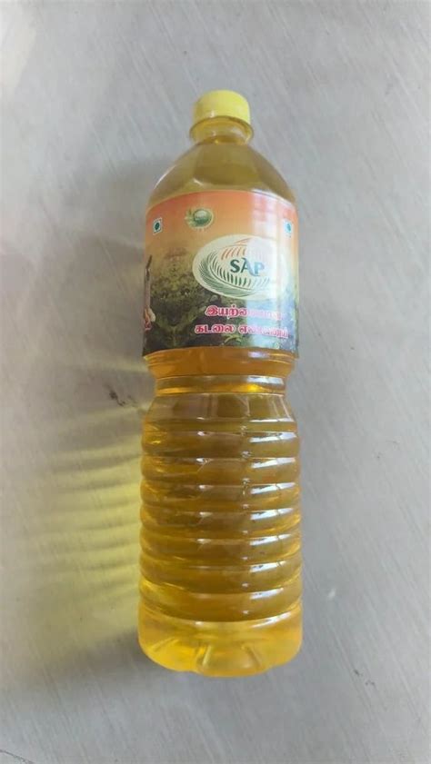 Liquid Mono Saturated Sap Natural Groundnut Oil Litre At Rs