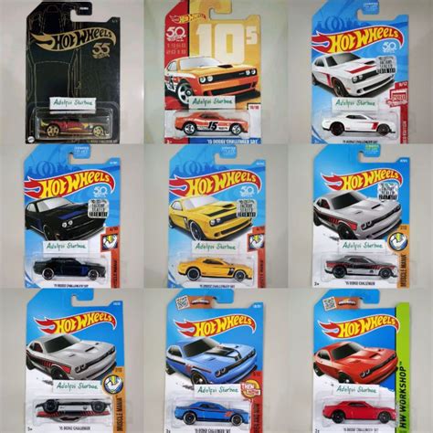 Jual Hotwheels Hot Wheels 15 Dodge Challenger Srt Factory Sealed Muscle Mania Then And Now Hw