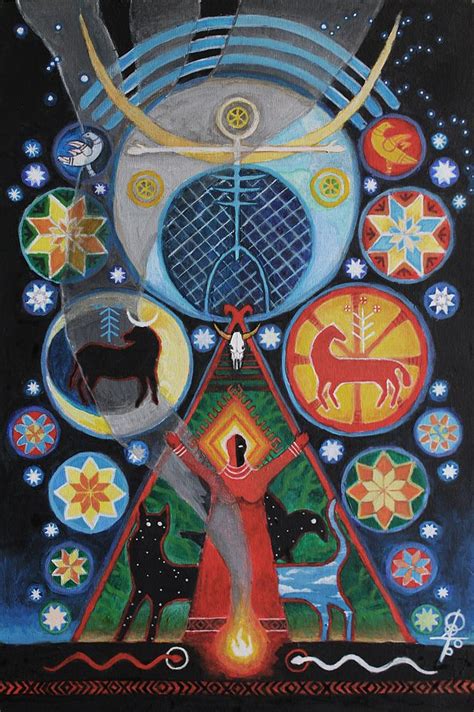 "Ворожея". акрил на холсте. I sell copies and prints of my works. I ...