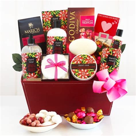 Chocolate & Spa Gift Basket at Gift Baskets Etc