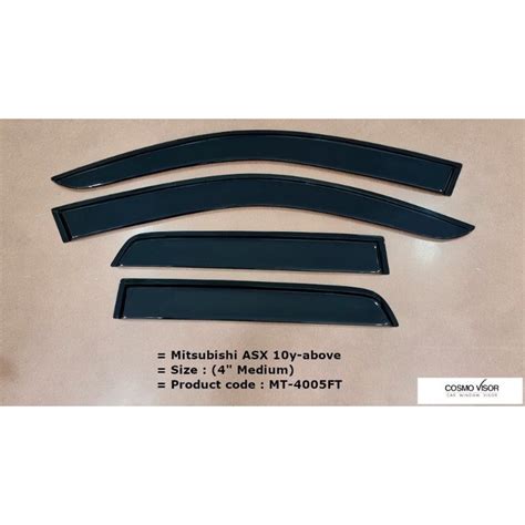 Mitsubishi Asx Y Above Door Visor Window Vent Visor Deflector