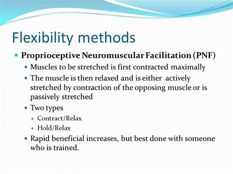 Pnf Stretching Proprioceptive Neuromuscular Facilitation Bodywork