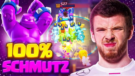 🤮😫elixiergolem BarbarenhÜtte Ist ZurÜck 100 Schmutz Clash Royale Deutsch Youtube