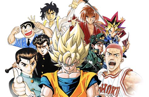 Shonen Jump Anime Characters - 7 items anime and manga is cancer ...