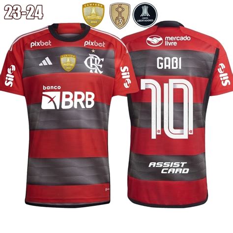 Camisa Flamengo Patrocinadores I Patch Campe O Da