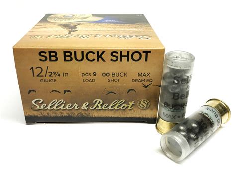 Sb Buck Shot 12 Gauge Bison Tactical