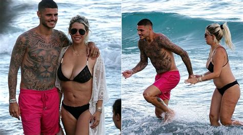 Las Fotos Al Natural Y Sin Retoques De Wanda Nara Y Mauro Icardi En