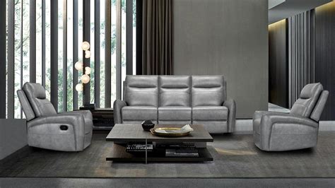 Carmine 3 Piece Leather Recliner Lounge Suite | Harvey Norman New Zealand