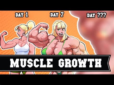 Amber's Growvember - 30-Step Female Muscle Growth Animation - YouTube
