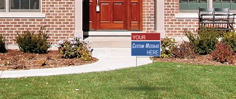 18x24 Cheap Plastic Corrugated Political Campaign Yard Signs