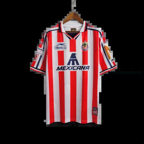 Camisa Retr Chivas Guadalajara Home Masculina Vermelho