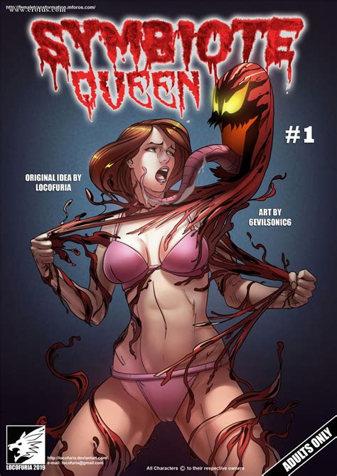 Page Locofuria Comics Symbiote Queen Issue Erofus Sex And