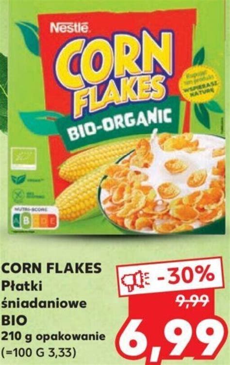 Promocja Nestle Corn Flakes P Atki Niadaniowe Bio G W Kaufland