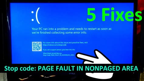 How To Fix Stop Code Page Fault In Nonpaged Area Windows 10 11 YouTube