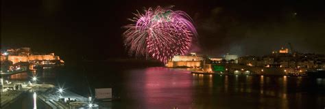 Fireworks In Malta