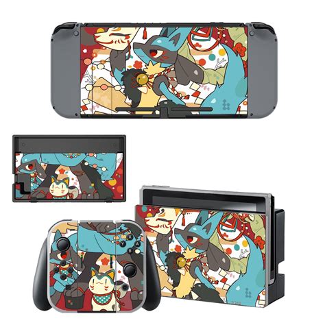 Pokemon Skin Sticker For Nintendo Switch Design 1 - ConsoleSkins.co