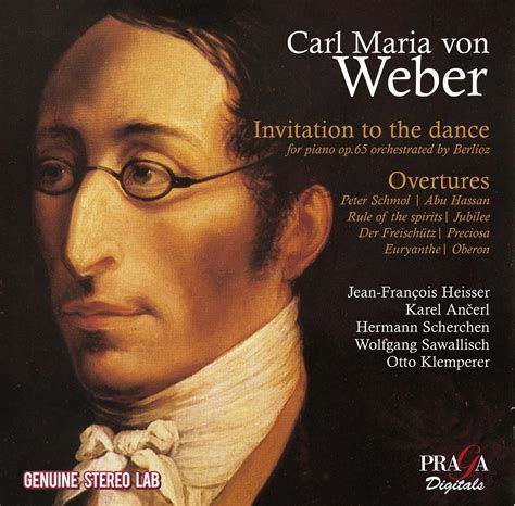 Carl Maria Von Weber Invitation To The Dance Overtures Jean