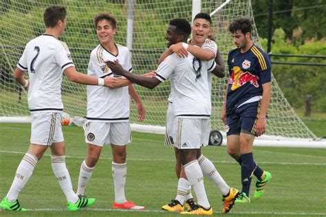 Philadelphia Union Academy U18 U16 Teams Split Games With Red Bulls