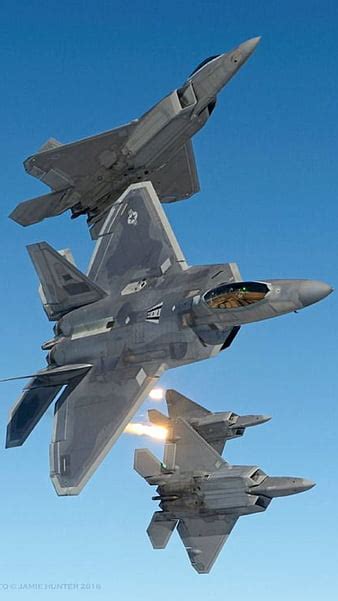 F 22 Raptor Sky Clouds Aircraft Plane Cool Military Stealth