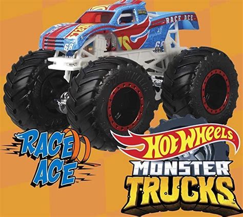 Монстр трак Хот вилс машинки для мальчиков Mattel машина Hot Wheels Monster Truck 1 64 FYJ44