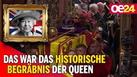 Das war das historische Begräbnis der Queen YouTube