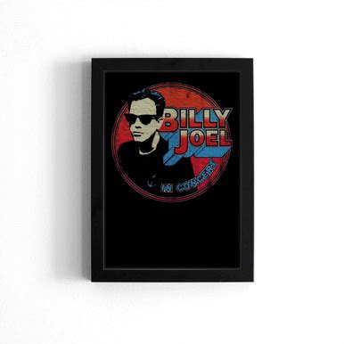 Billy Joel 2023 Tour Merch Poster