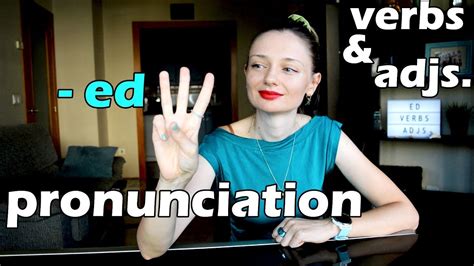 How To Pronounce Verbs And Adjectives Ending In Ed 🎙️ Youtube