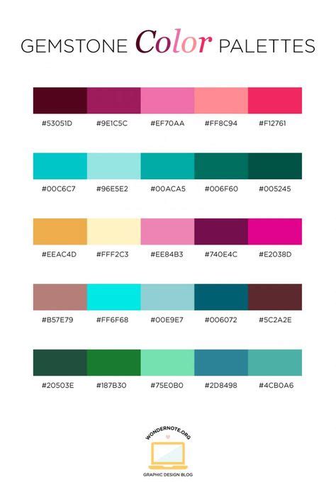 9 Hex Codes Palette ideas | hex color palette, color palette design ...