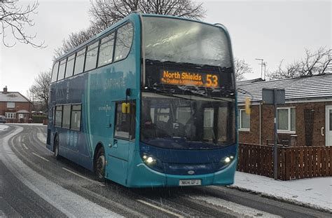 Arriva North East Adl Enviro Sapphire Nk Gfj Seen Her Flickr