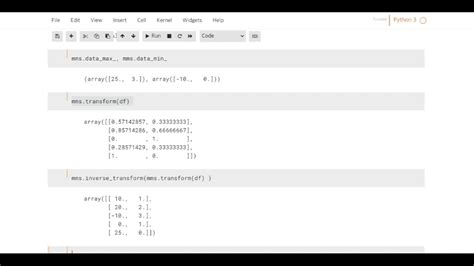 Python Scikit Learn Label Encoder Min Max Standard Robust Scaler