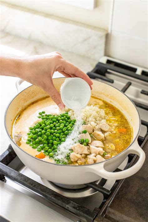 Creamy Chicken Potato Soup With Added Veggies The Natural Nurturer