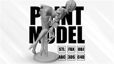 Nude Printable girl 3D 모델 TurboSquid 2050531