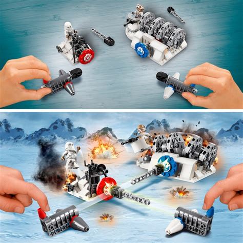 LEGO 75239 Star Wars Hoth Generator Attack Set - Smyths Toys